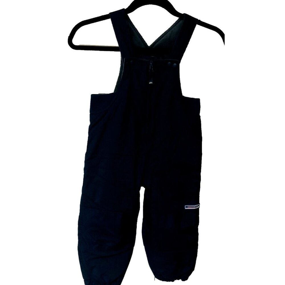 The Childrens Place Navy Bib‎ Snowsuit Kids 36M 3T Fleece Thermolite Insulated